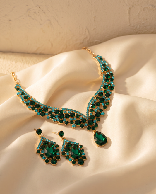 L'Onda — Statement Necklace & Earring Set — FYNX