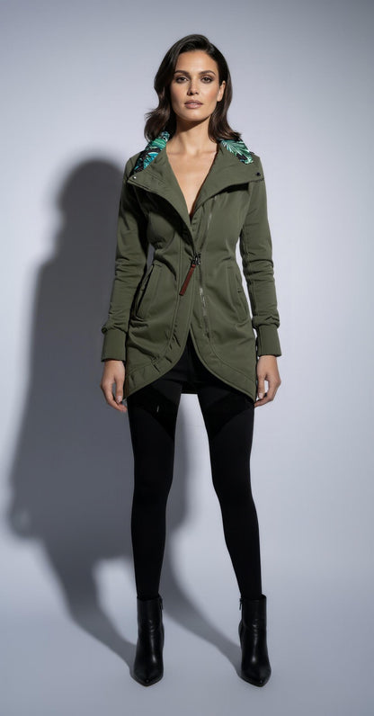 Giacca Forte weatherproof hooded jacket — FYNX