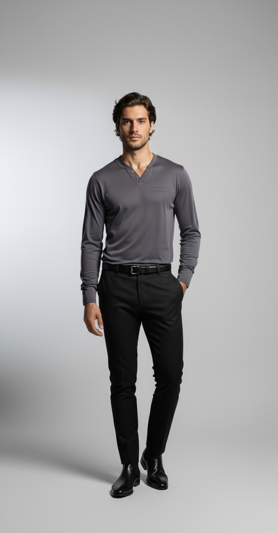 Camicia Henley