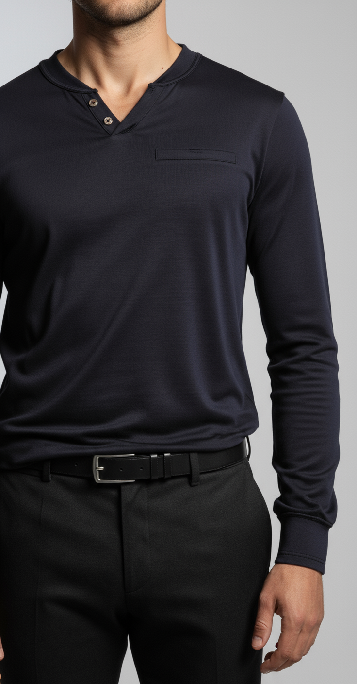Camicia Henley