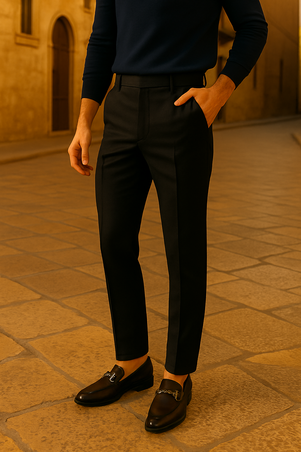 Bari Trousers – Black