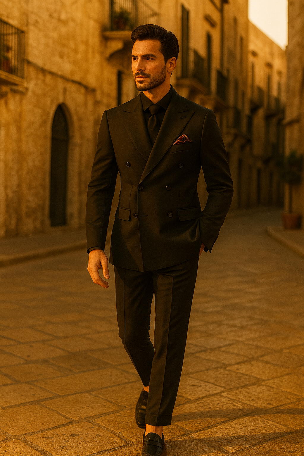 Valtieri 3-Piece - Black