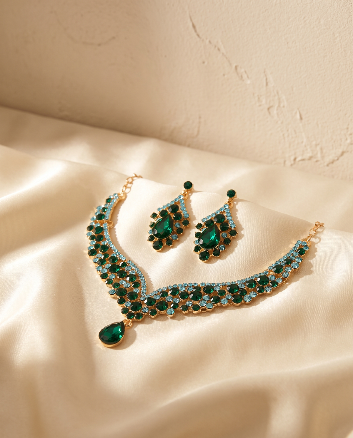 L'Onda — Statement Necklace & Earring Set — FYNX