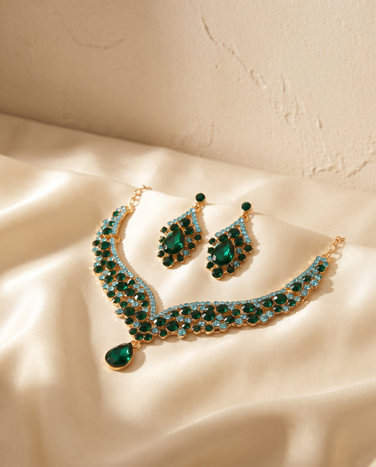 L'Onda — Statement Necklace & Earring Set — FYNX