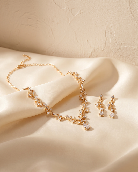 La Vite — Necklace & Earring Set — FYNX