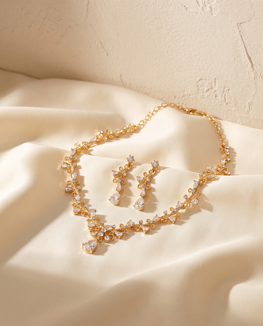 La Vite — Necklace & Earring Set — FYNX