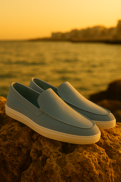 Solario Loafers - light blue