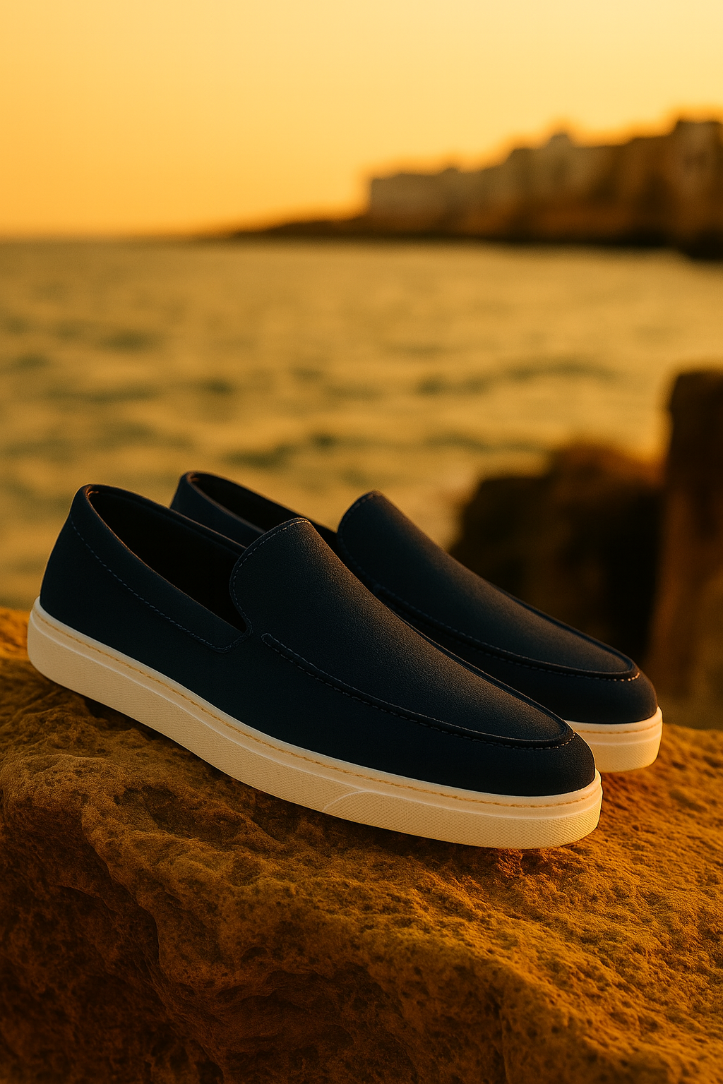 Solario Loafers - Navy