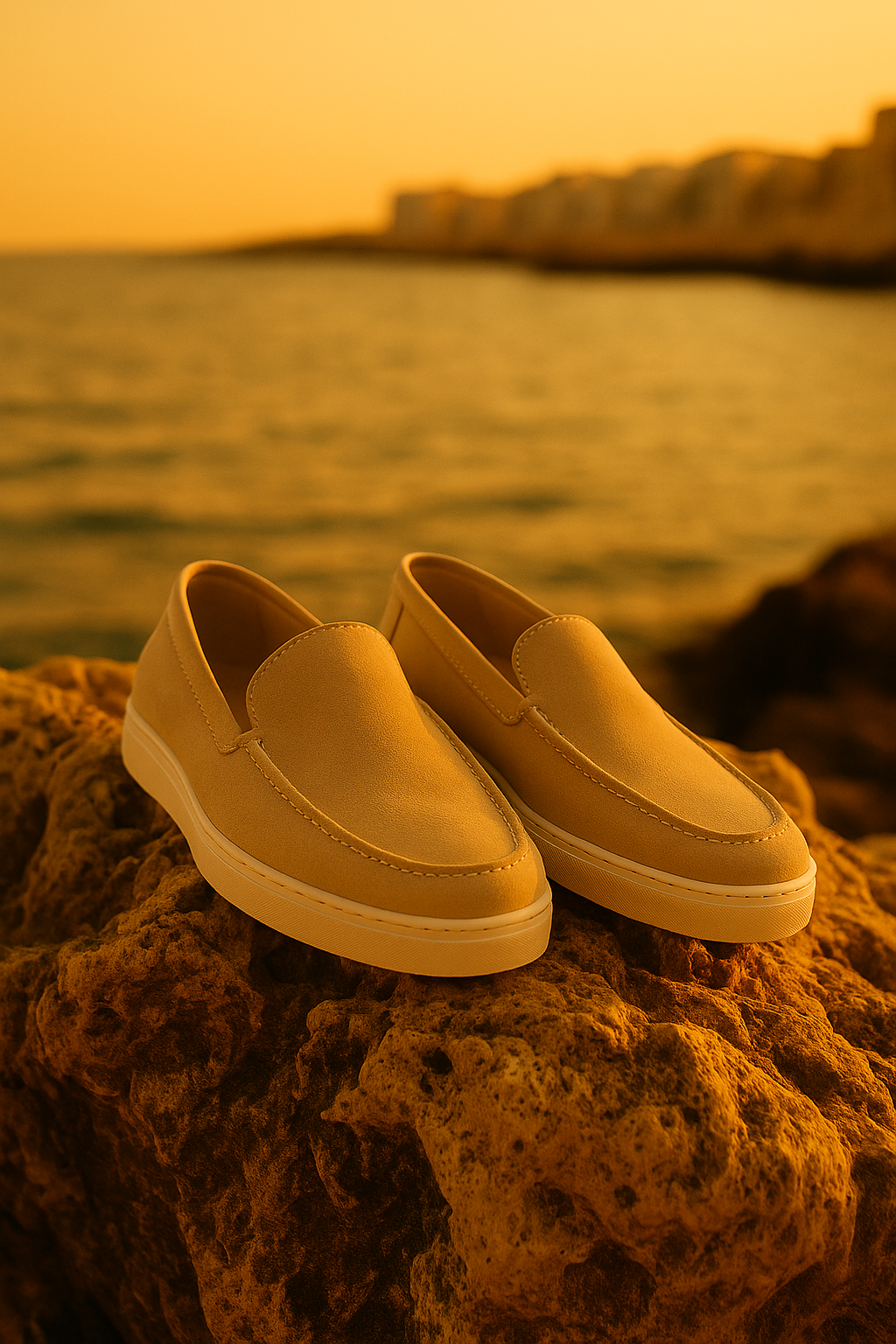 Solario Loafers – Beige
