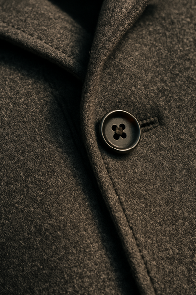 Castorio Coat – Dark Grey