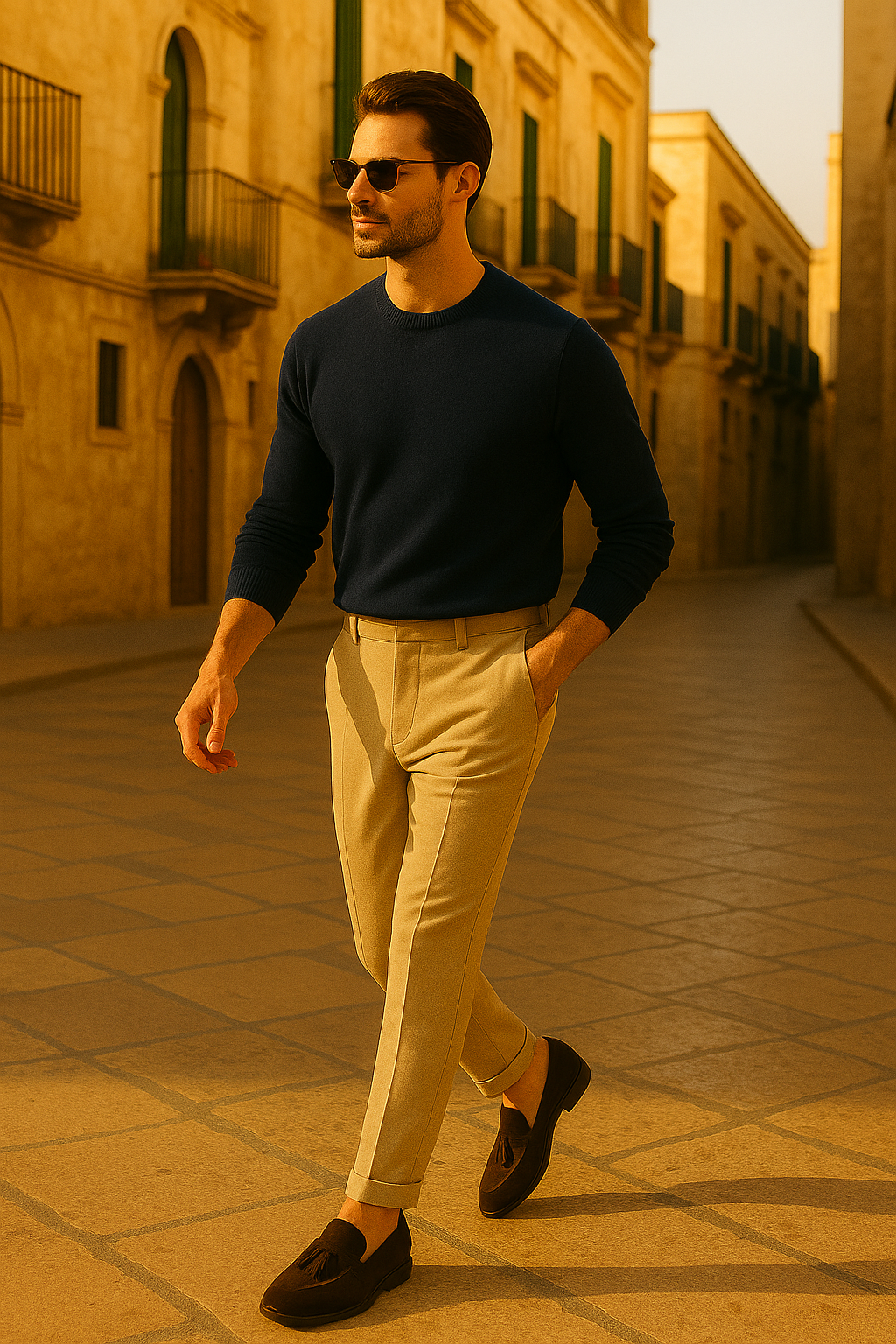 Siena Sweater - Navy Blue